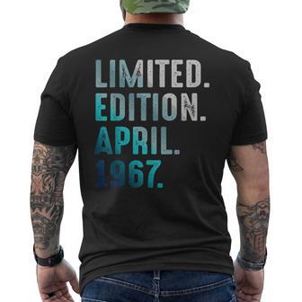 Edición Limitada Abril 1967 Retrointage 1967 Camiseta Hombre Estampado Espalda - Regaloses