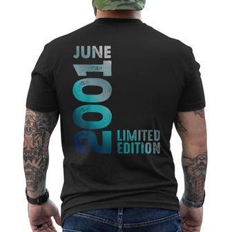 Édition Limitée 2001 Juin 2001Intage 2001 Retro Cool 2001 T-shirt imprimé au dos - Cadeauxyz
