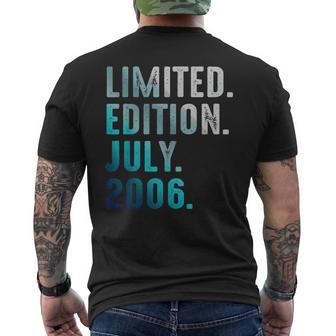 Édition Limitée Juillet 2006 Retrointage 2006 T-shirt imprimé au dos - Cadeauxyz