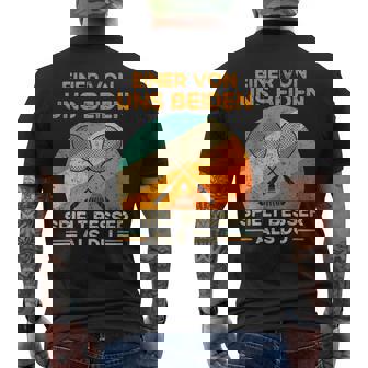 Eineron Uns Beidenpielt Besser Als Du Badminton T-Shirt mit Rückendruck - Seseable