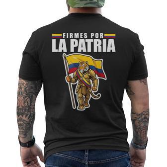 El Tigre Presidente Colombia Elección Abelardo Firmes Patria Camiseta Hombre Estampado Espalda - Regaloses