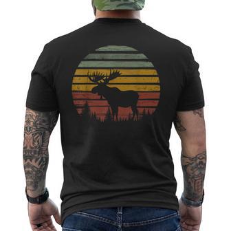 Élan Rétrointage Années 80 Drôle Cadeau Pour Amoureux Des Animaux T-shirt imprimé au dos - Cadeauxyz