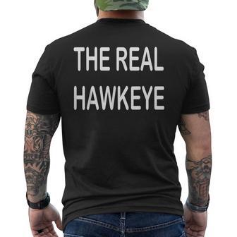 Elerdadero Ojo De Halcón Camiseta Hombre Estampado Espalda - Regaloses