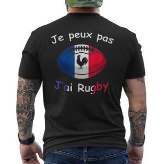 Enfant Je Peux Pas J'ai Rugby Cadeau De Joueur De Rugby T-shirt imprimé au dos - Cadeauxyz