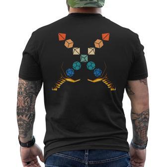 Épée Graphique Jeu De Rôle Jdr D20 Cadeau Jeu De Rôle T-shirt imprimé au dos - Cadeauxyz