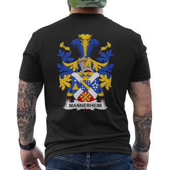 Escudo De Armas Mannerheim Escudo De La Familia Camiseta Hombre Estampado Espalda - Regaloses