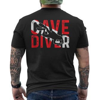 Espeleología Espeleología Cueva Buceo Buceo Espeleología Cuevas Espeleología Cuevas Espele In Mangas Camiseta Hombre Estampado Espalda - Regaloses