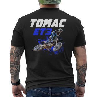 Et3 Dirt Bike Motorcycle Men's T-shirt Back Print - Thegiftio