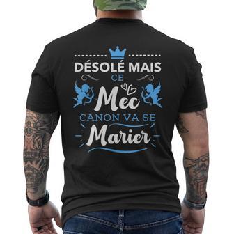 Evg Humour Drôle Cadeau Ce Mec Canone Marie T-shirt imprimé au dos - Cadeauxyz