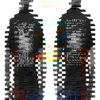Family Cruise 2026 Making Memories Summer Vacation Matching Men's T-shirt Back Print - Monsterry