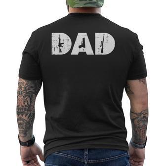 Fathers Day Dad Bold Silhouettes Cool Graphic Papa Daddy Men Men's T-shirt Back Print - Thegiftio UK
