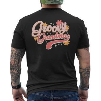 Festa Di 1° Compleanno Della Nonna Intile Retrò E Alla Moda Chei Abbina Alla Famiglia T-shirt da uomo con stampa posteriore - Novitaregali