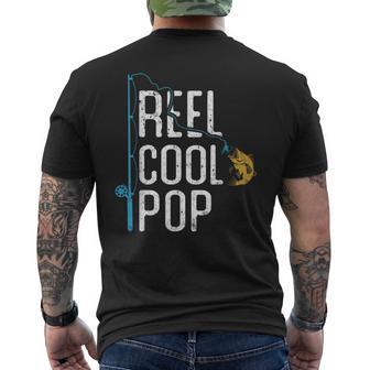 Fishing Reel Cool Pop For Fisherman Pop Men's T-shirt Back Print - Monsterry UK