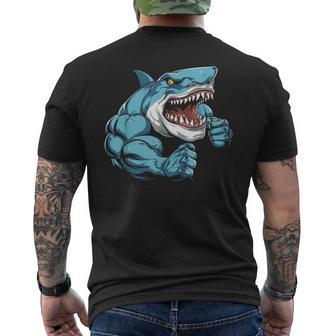 Fitnessqualo Esercizi Workout Allenamento Ginnastica T-shirt da uomo con stampa posteriore - Novitaregali