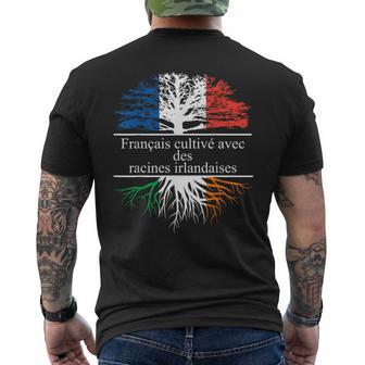 Français Cultivé Avec Des Racines Irlandaises T-shirt imprimé au dos - Cadeauxyz
