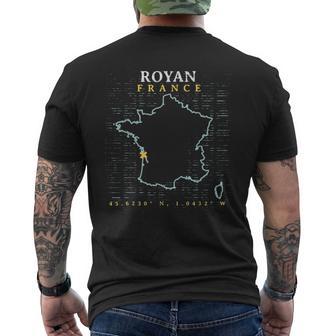 France Royan T-shirt imprimé au dos - Cadeauxyz
