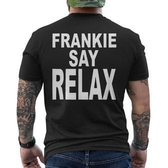 Frankieay Relax レトロ ヴィンテージ メンズTシャツ バックプリント - Kawaiitshirt