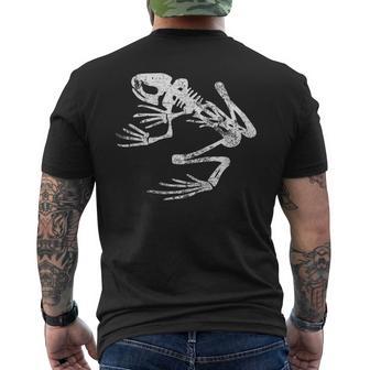 Frogman Bonefrog アンティーク調ホワイトプリント メンズTシャツ バックプリント - Kawaiitshirt