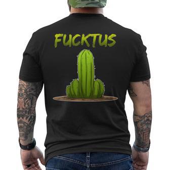 Fucktus Dedo Medio De Jardinero Camiseta Hombre Estampado Espalda - Regaloses