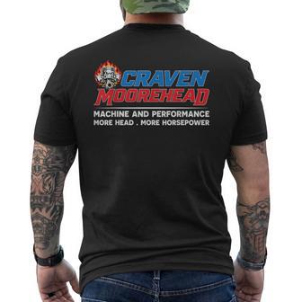 Adult Humor Craven Moorehead Pun Innuendo Gag Men's T-shirt Back Print - Monsterry