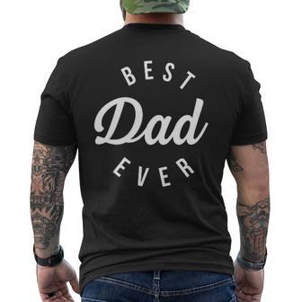 Best Dad Ever Pocket Cool Dads Club Fathers Day Men's T-shirt Back Print - Thegiftio UK