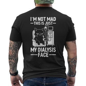 Dialysis Hemodialysis Patient Men's T-shirt Back Print - Thegiftio UK