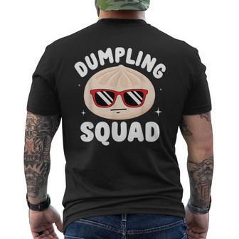Dumplings Lover Dumpling Squad Men's T-shirt Back Print | Mazezy