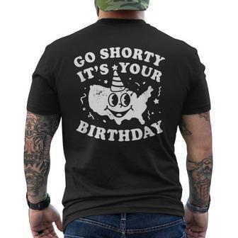 Go Shorty It's Your Birthday Men's T-shirt Back Print - Thegiftio UK