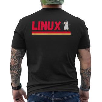 Linux Engineer Linux Camiseta Hombre Estampado Espalda - Regaloses