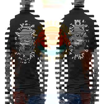 Meme Make Me Crabby Get The Stabby Men's T-shirt Back Print | Seseable UK