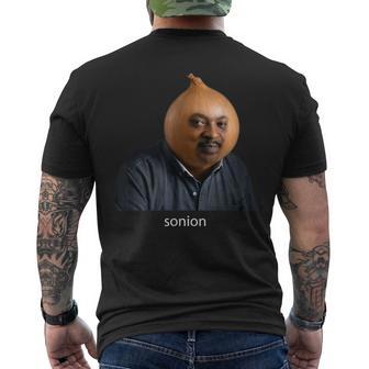 Sonion Tuff Meme Genz Men's T-shirt Back Print - Monsterry