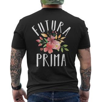 Futura Prima Anuncio De Bebé Español Futuro Primo Camiseta Hombre Estampado Espalda - Regaloses