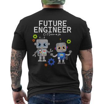 Future Engineer Costume Robot Robótica Adultos Y Niños Camiseta Hombre Estampado Espalda - Regaloses