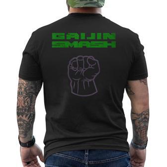 Gaijinmash メンズTシャツ バックプリント - Kawaiitshirt