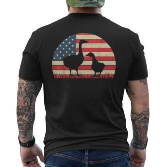 Ganso Retro Camiseta Hombre Estampado Espalda - Regaloses