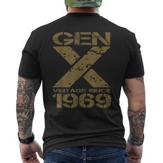 Gen Xintage Depuis 1969 Retro Generation X T-shirt imprimé au dos - Cadeauxyz