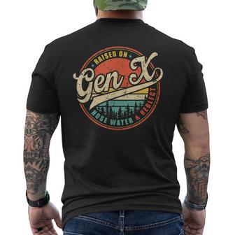 Generation X Gen X Vintage Retro Hose Water Neglect Men's T-shirt Back Print - Thegiftio UK