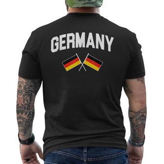 Germany Flag Of Germany Classic Men's T-shirt Back Print - Thegiftio UK