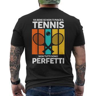 Gioco Di Tennis Giocatore Di Tennis Detti Divertenti T-shirt da uomo con stampa posteriore - Novitaregali