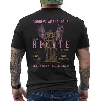 Goddess World Tour Hecate Fans Mythical Vibe Festival Men's T-shirt Back Print - Monsterry