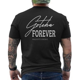 Gotcha Forever 養子縁組の日ギフト 長袖tシャツ メンズTシャツ バックプリント - Kawaiitshirt