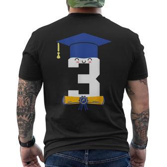 Graduación Preescolar Para Niños Y Niñas De 3 Años Camiseta Hombre Estampado Espalda - Regaloses