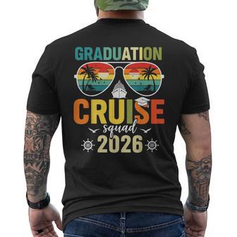 Graduation Cruise Squad Senior 2026 Cruising Graduation Trip Men's T-shirt Back Print | Seseable UK