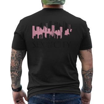 Grafica Del Programma Televisivo Di Moda Pinkkyline Di New York Papl3776 T-shirt da uomo con stampa posteriore - Novitaregali