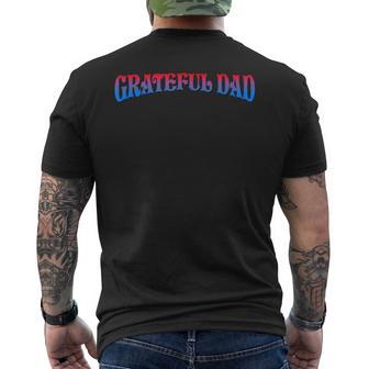 Grateful Dads World's Greatest Dad Birthday Or Fathers Day Men's T-shirt Back Print - Thegiftio UK