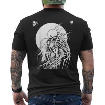 Grindcore オカルトホラースカルアート デスメタル スラッシュメタル メンズTシャツ バックプリント - Kawaiitshirt