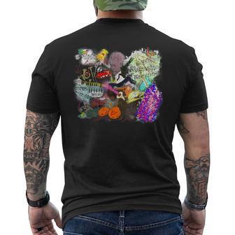 Gustav Mahler シンフォニー クラシカルミュージシャンを導く メンズTシャツ バックプリント - Kawaiitshirt