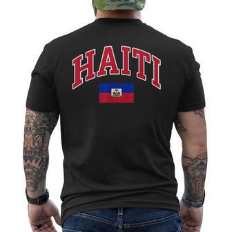 Happy Haitian Flag Day Haiti Flag Pride Men's T-shirt Back Print | Seseable UK