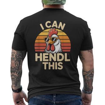 I Can Hendl This Lustiger Huhnpruch T-Shirt mit Rückendruck - Seseable