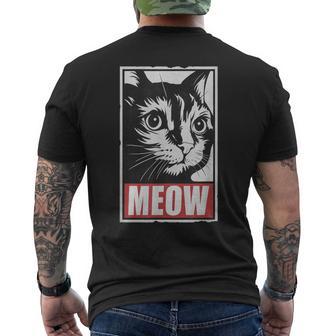Hip Hop Cat Y2kintage Hipster Retro Edgytreetwear Katze T-Shirt mit Rückendruck - Seseable